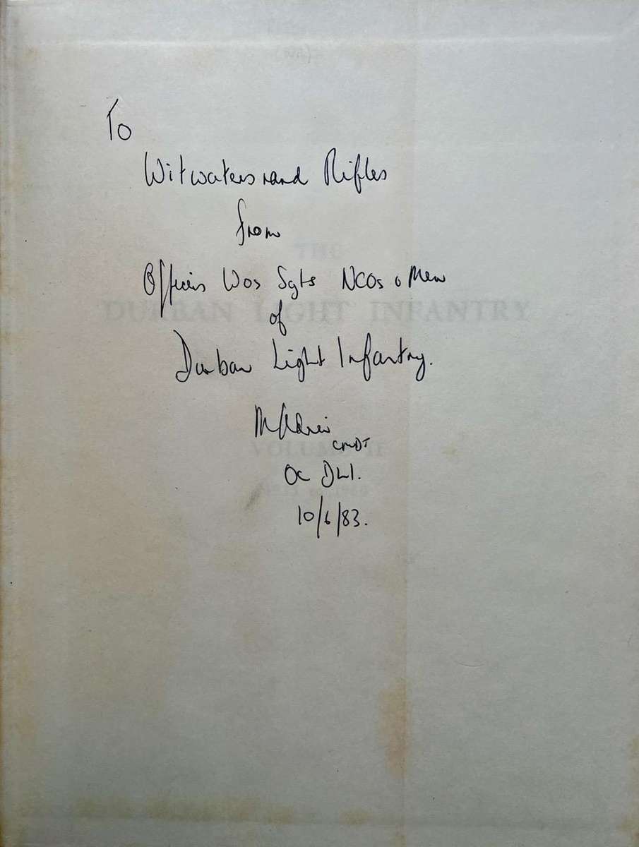 Two publications: Rand Light Infantry and The Durban Light Infantry Volume II - 1935 to 1960