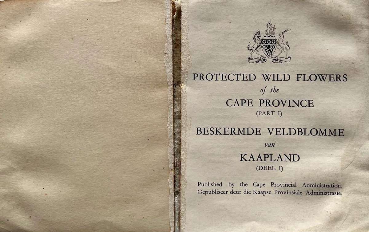 Protected Wild Flowers of the Cape Province Volume 1 and Volume 3