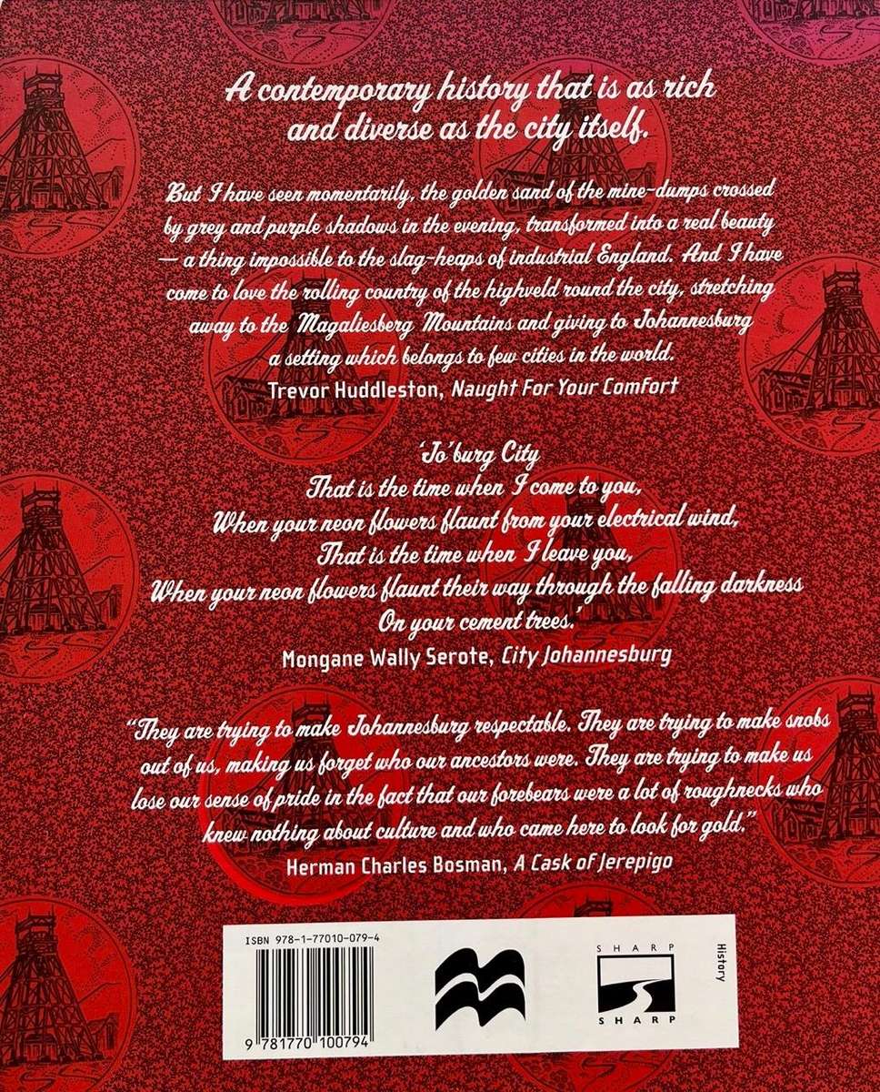 The Joburg Book  A Guide to the Citys History, People & Places