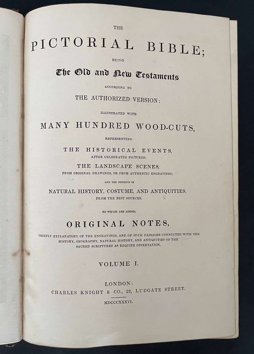 The Pictorial Bible, 3 Volumes