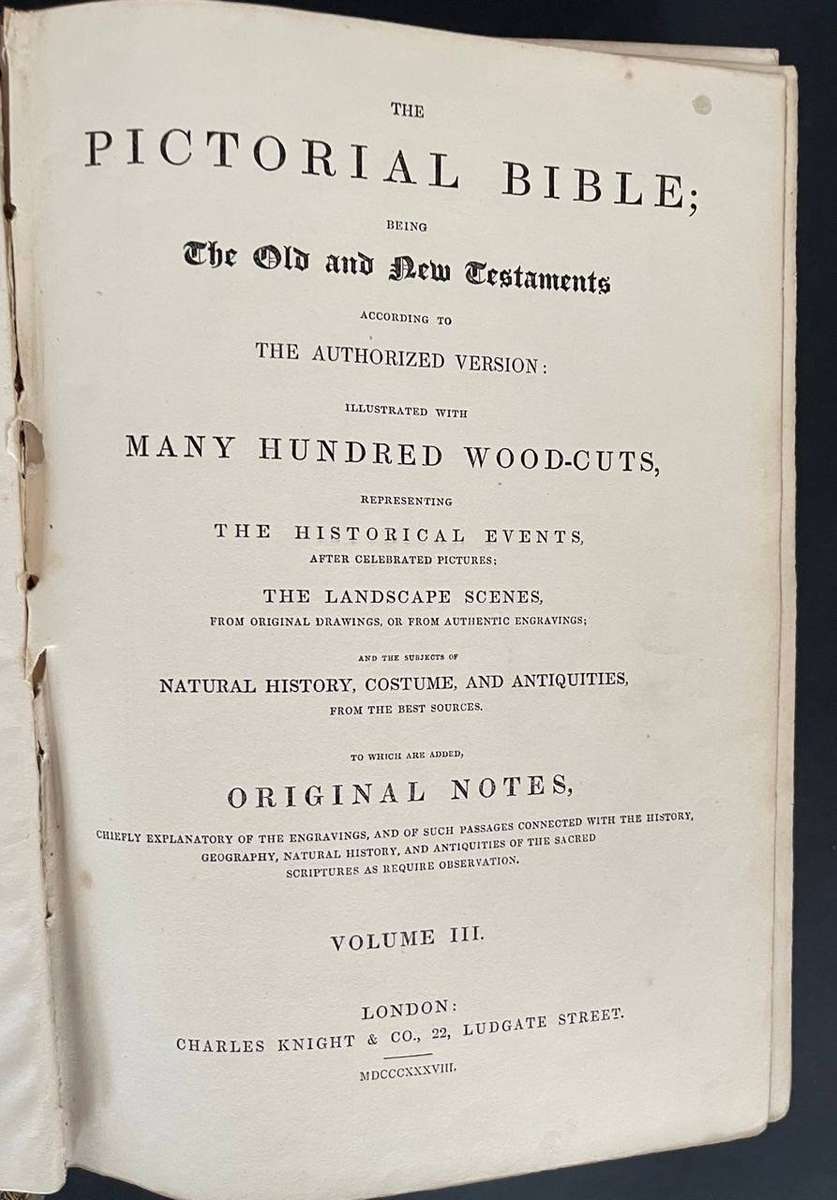 The Pictorial Bible, 3 Volumes