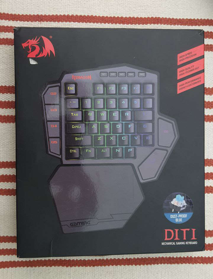 Redragon DITI - Mechanical One-Handed Keyboard