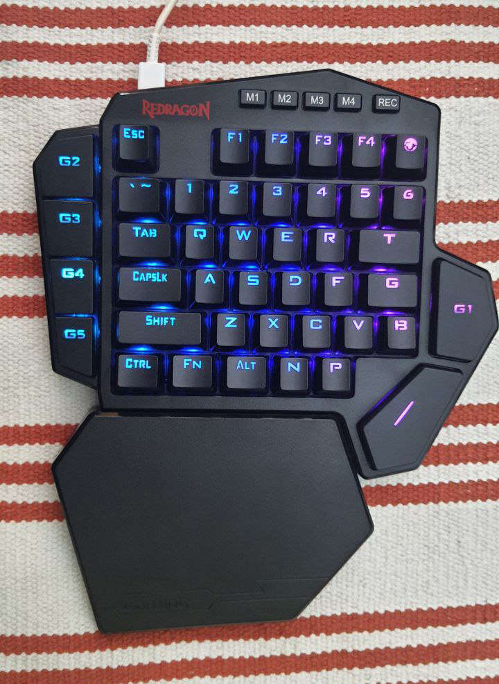 Redragon DITI - Mechanical One-Handed Keyboard