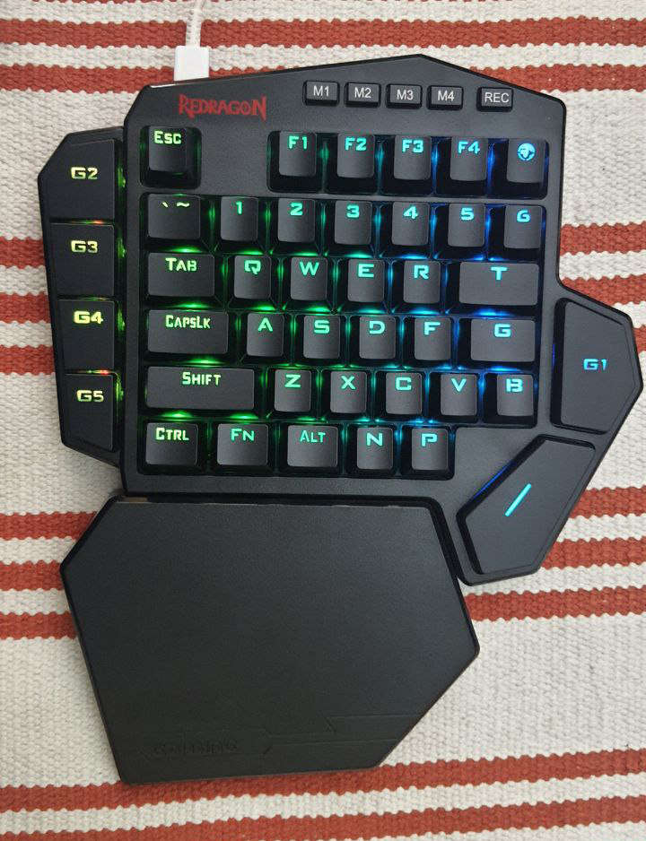 Redragon DITI - Mechanical One-Handed Keyboard