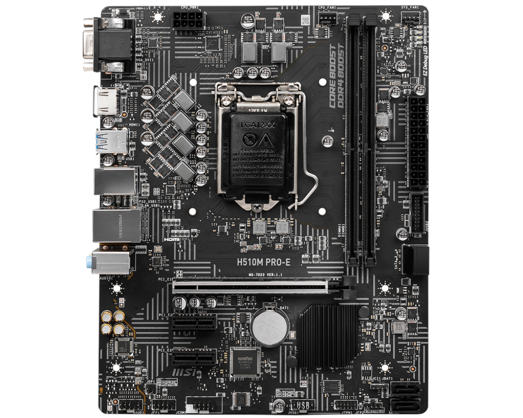 Msi Intel 510M Pro-E Motherboard