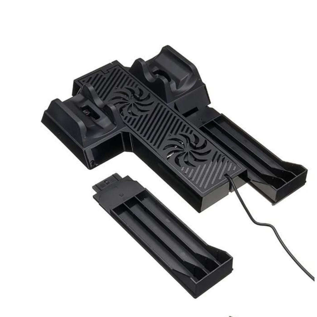 MultiFunctional Stand with Cooling Fan and Charging Dock for Xbox One X