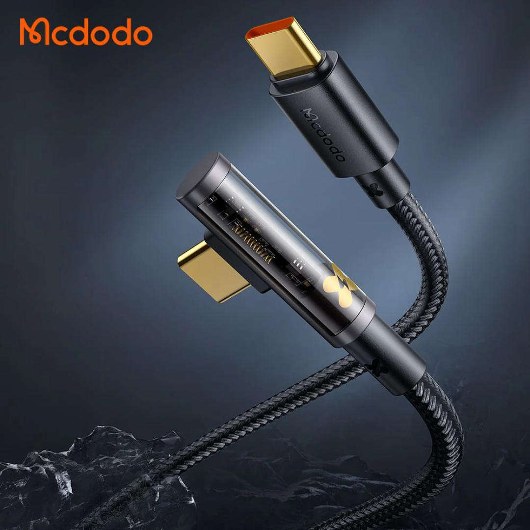 Mcdodo Transparent 90 Degree Charging Cable