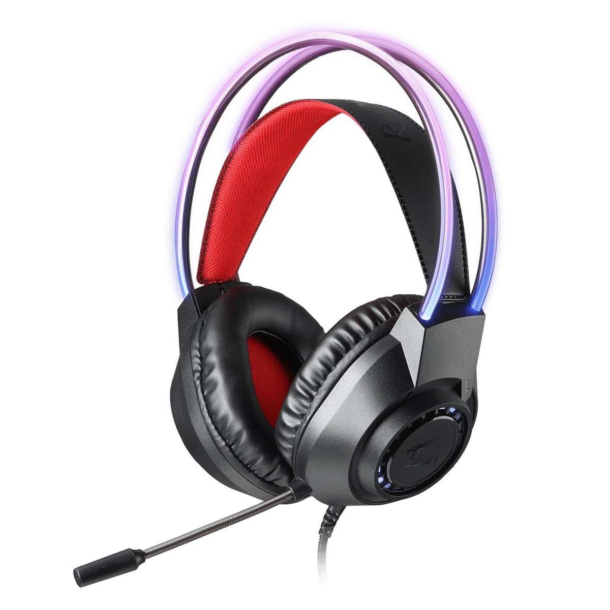 Redragon SCREAM Over-Ear RGB Gaming Headset  Black Open Box
