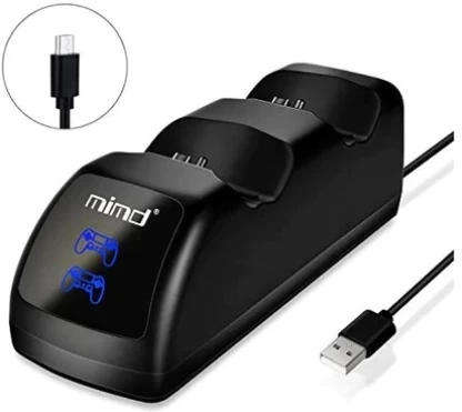 DW Mimd PS4 Controller Charging Stand for PS4/PS4 Slim/PS4 Pro