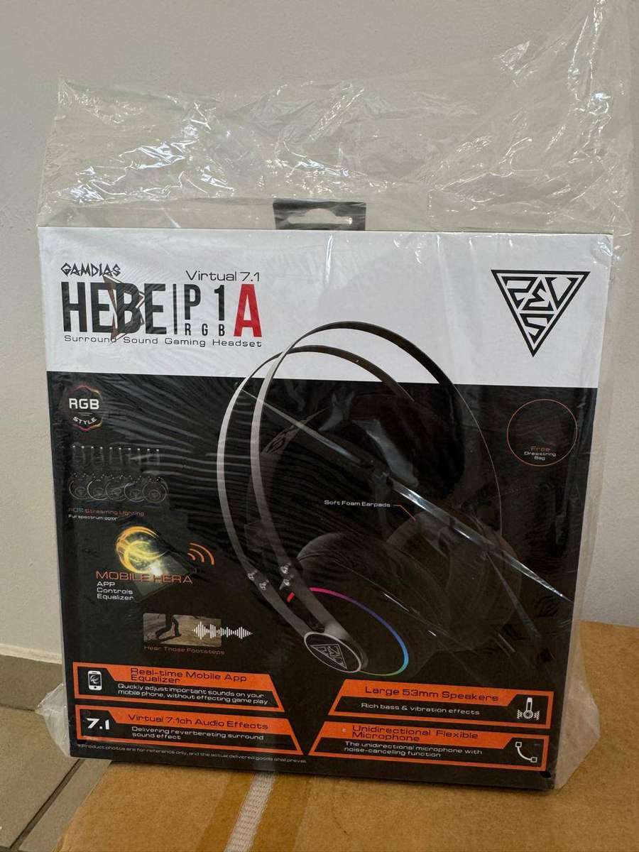 Gambia's Hebe P1A RGB Gaming Headset for PC