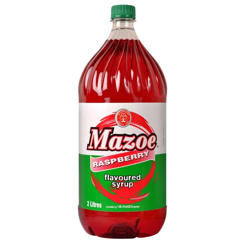 Mazoe Raspberry Syrup 6X2L