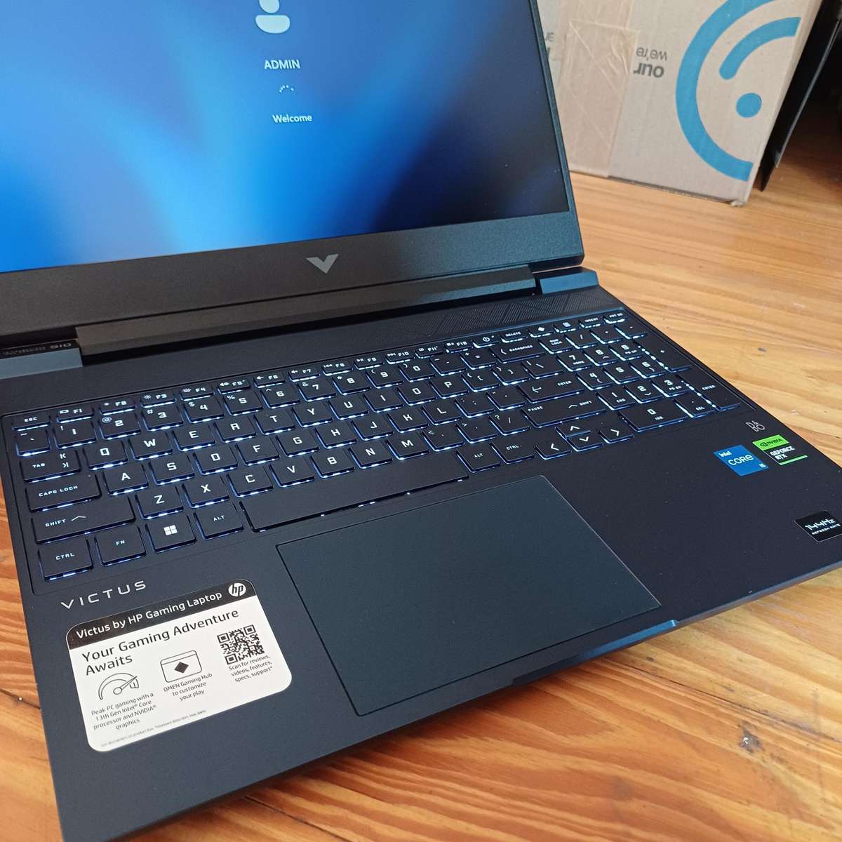 HP Victus, 144Hz Gaming Laptop  i5 13th Gen, 32GB RAM, 512GB SSD, RTX 3050, Grade A, HP Warranty