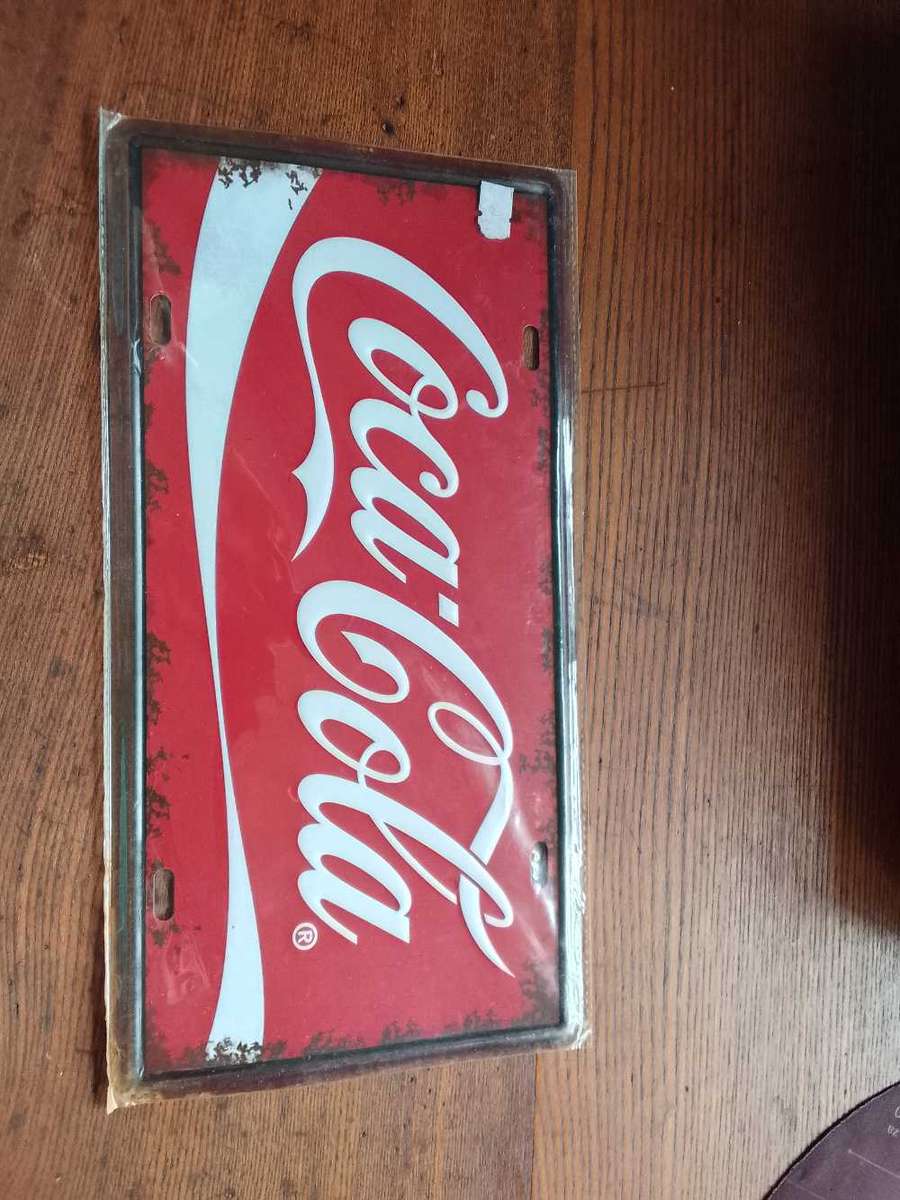 Vintage Coca cola sign