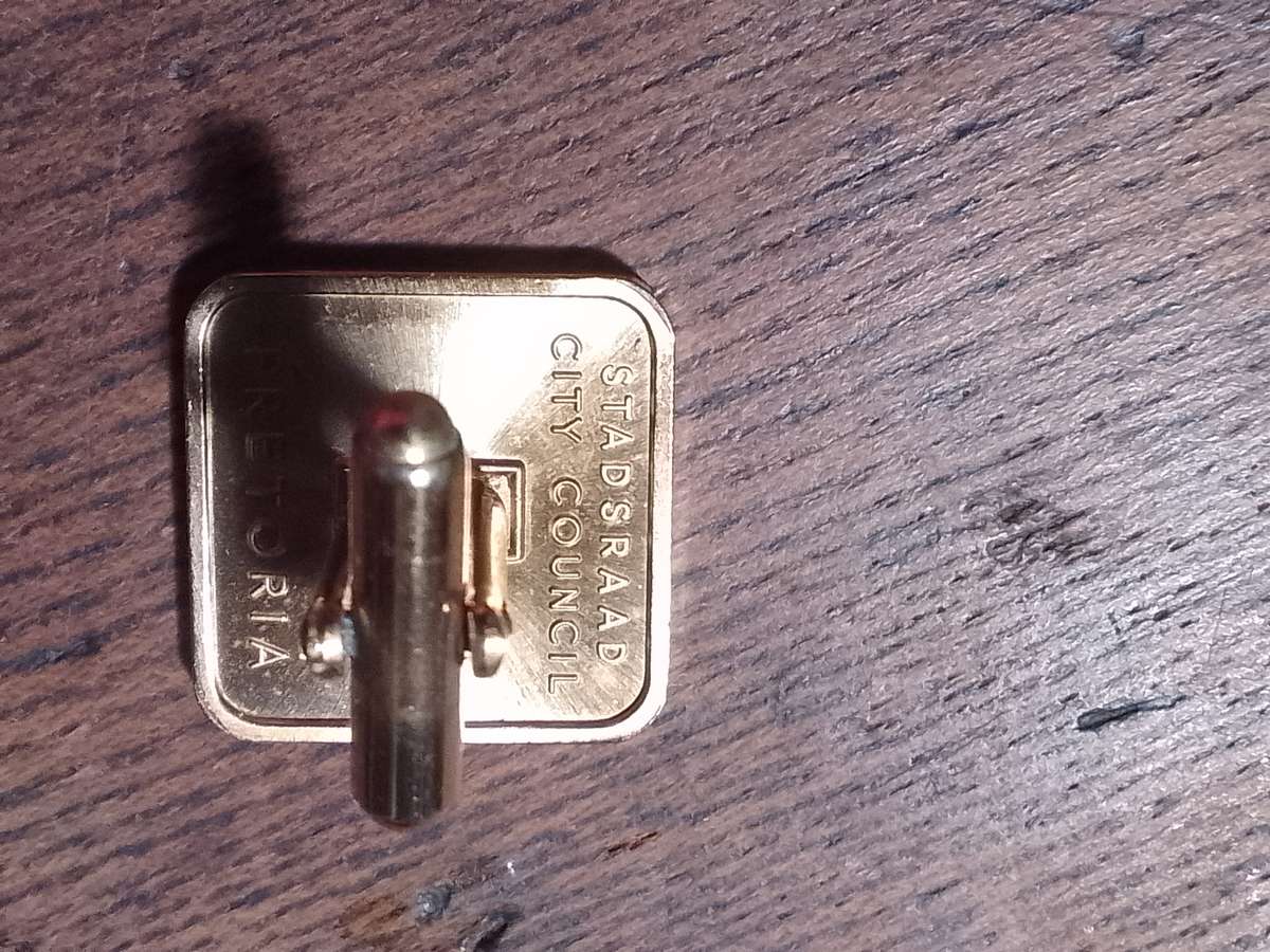 cufflinks Pretoria city Council