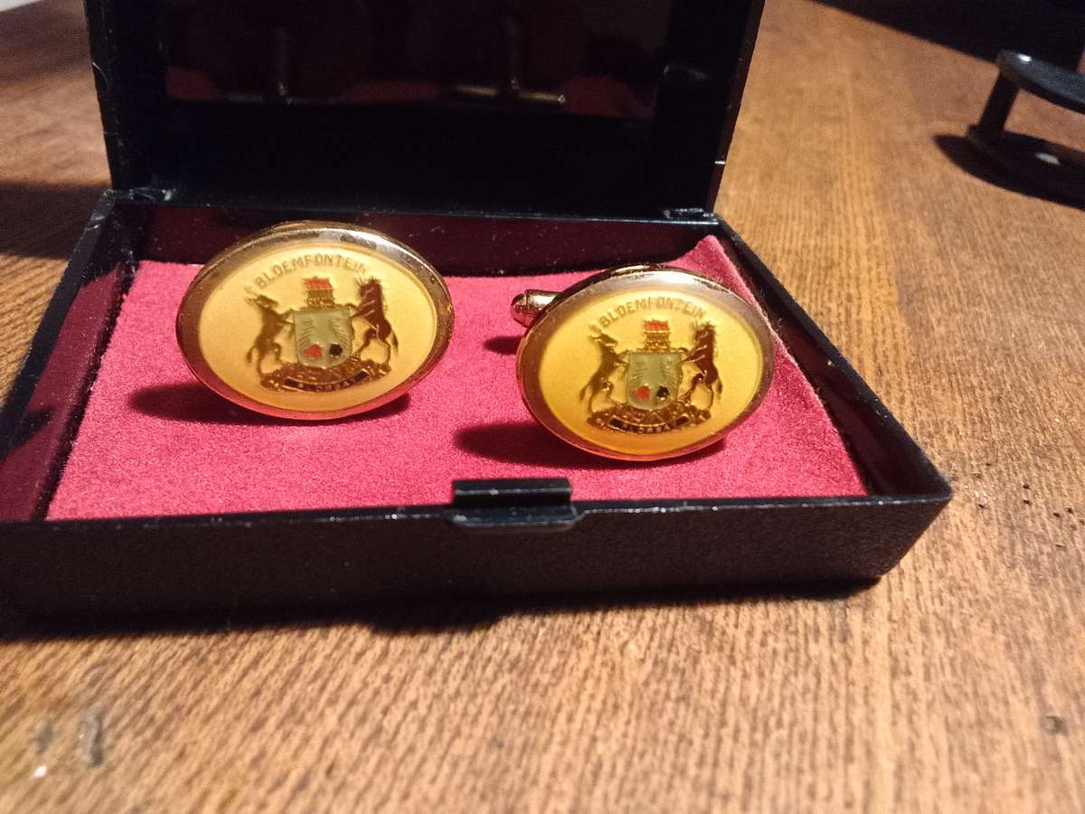 Bloemfontein City Stad Cufflinks