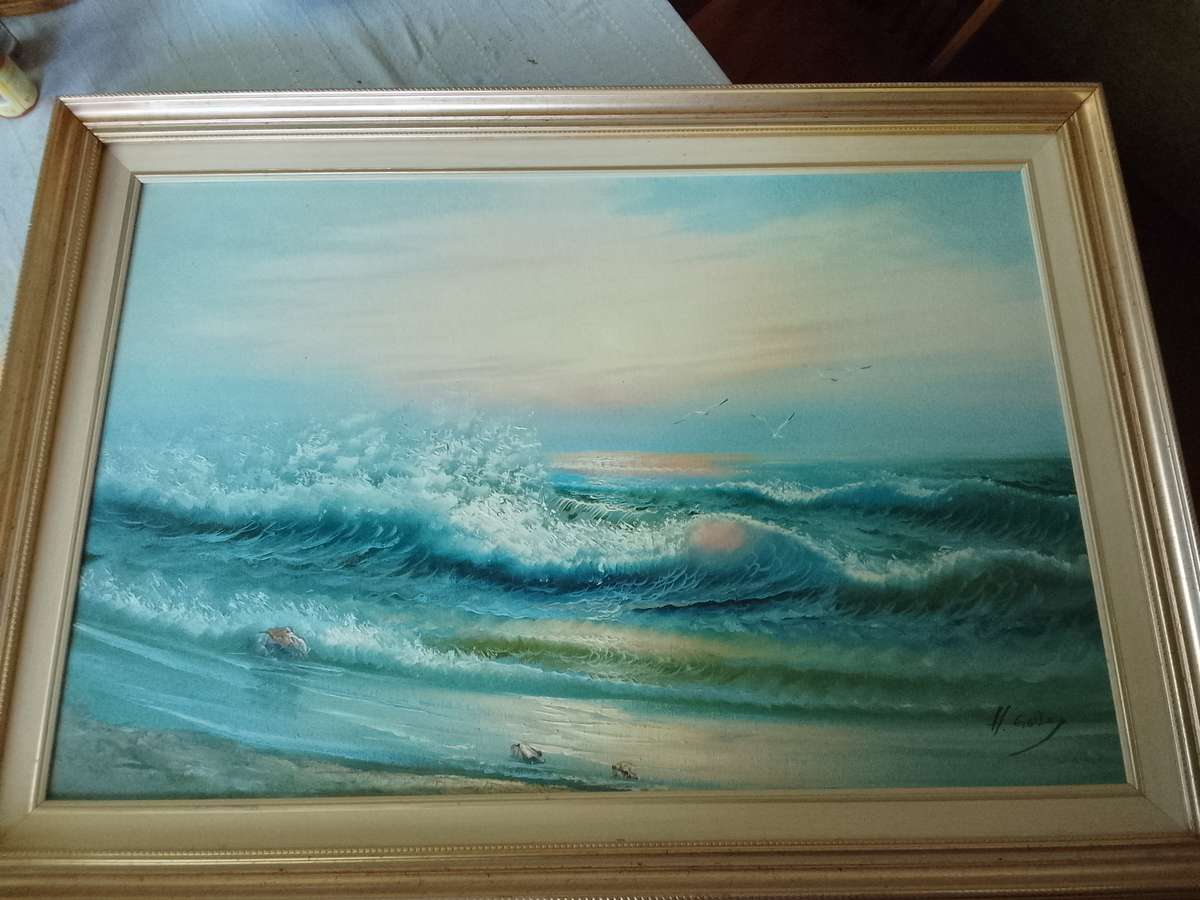 Oil on Board by Howard Gailey