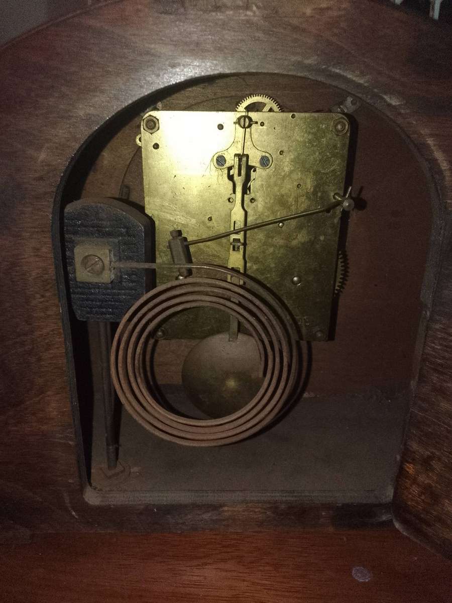 Mantle Clock (British made ) Non Working and no Key