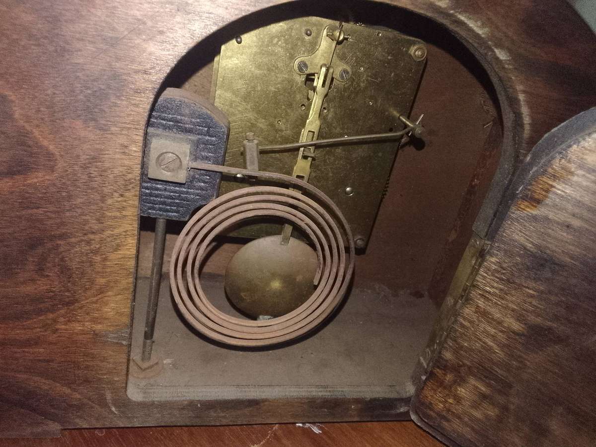 Mantle Clock (British made ) Non Working and no Key