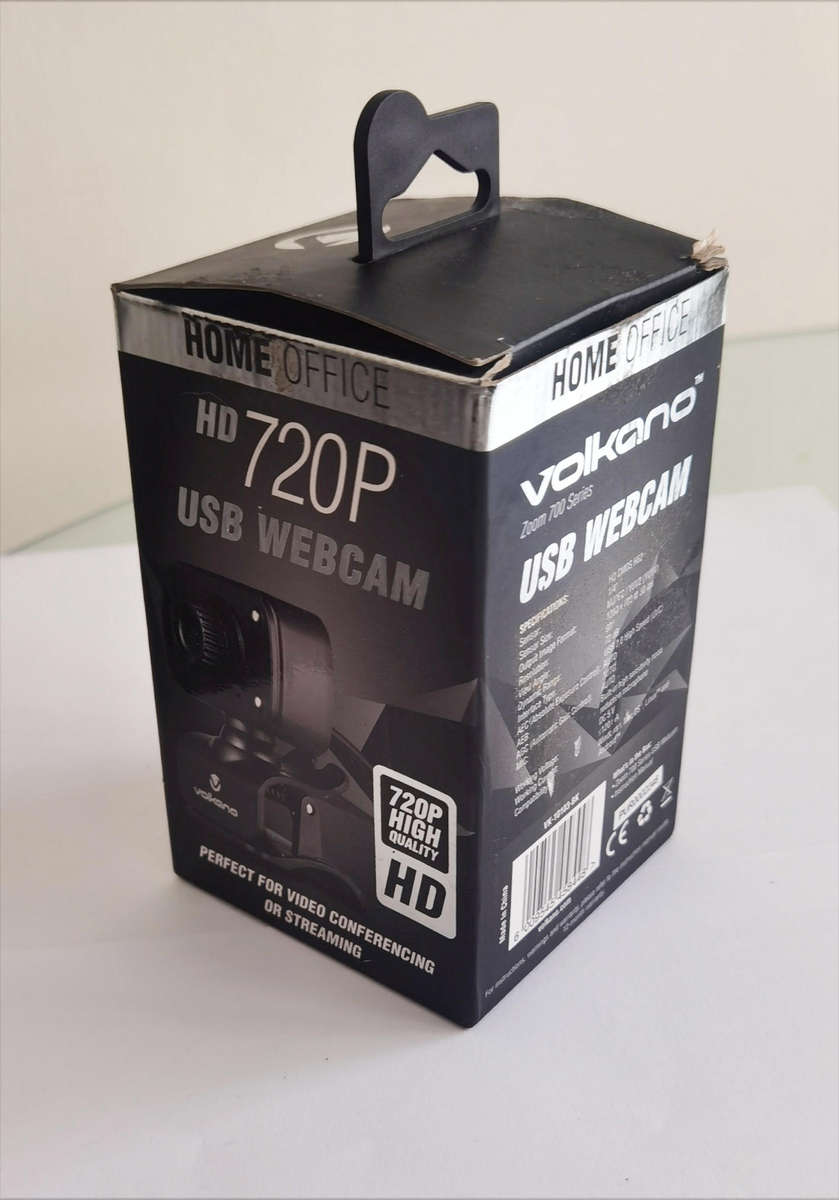Volkano Zoom 700 Webcam 720p & Sony Headset (2 Items 1 auction)