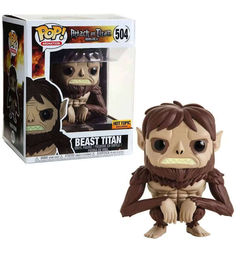 Funko Pop Beast Titan #504 Hot Topic Exclusive - Attack on Titan - Boxed