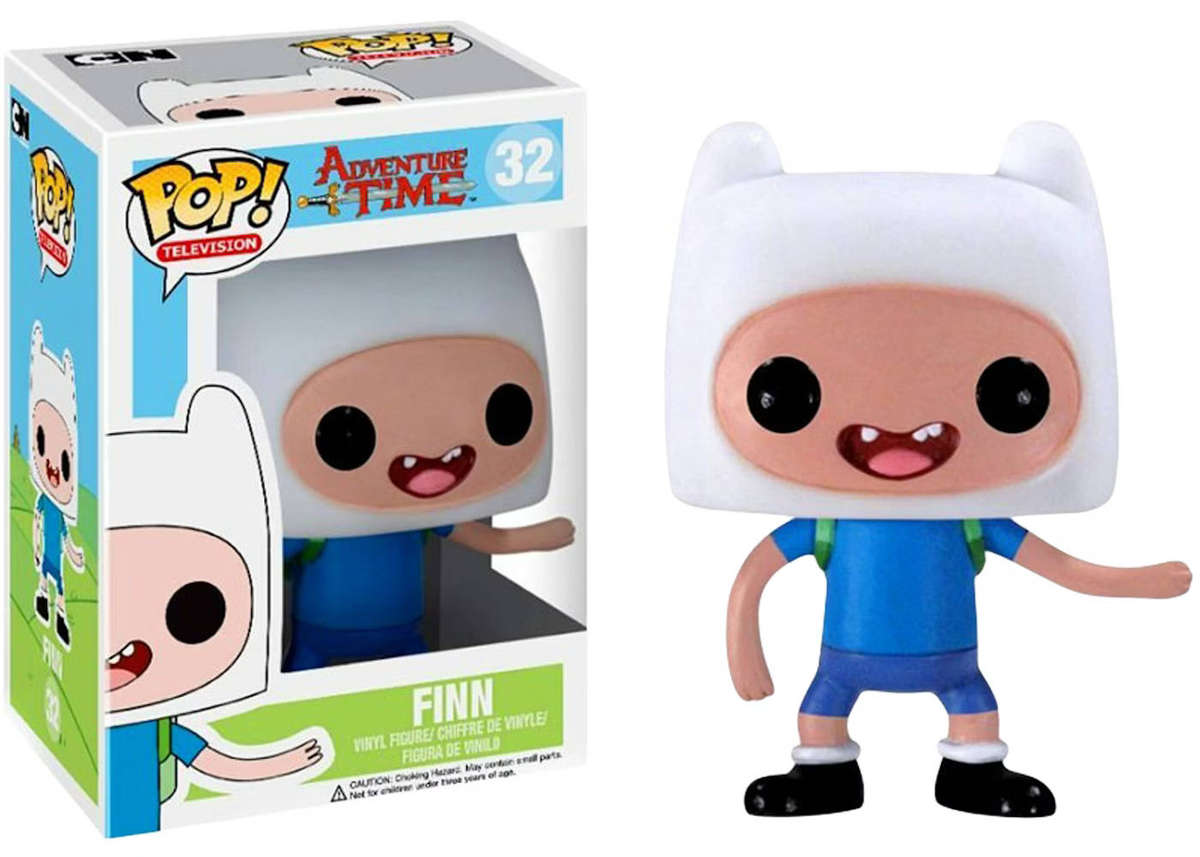 Funko Pop Finn #32  Adventure Time  Original Box  Great Condition