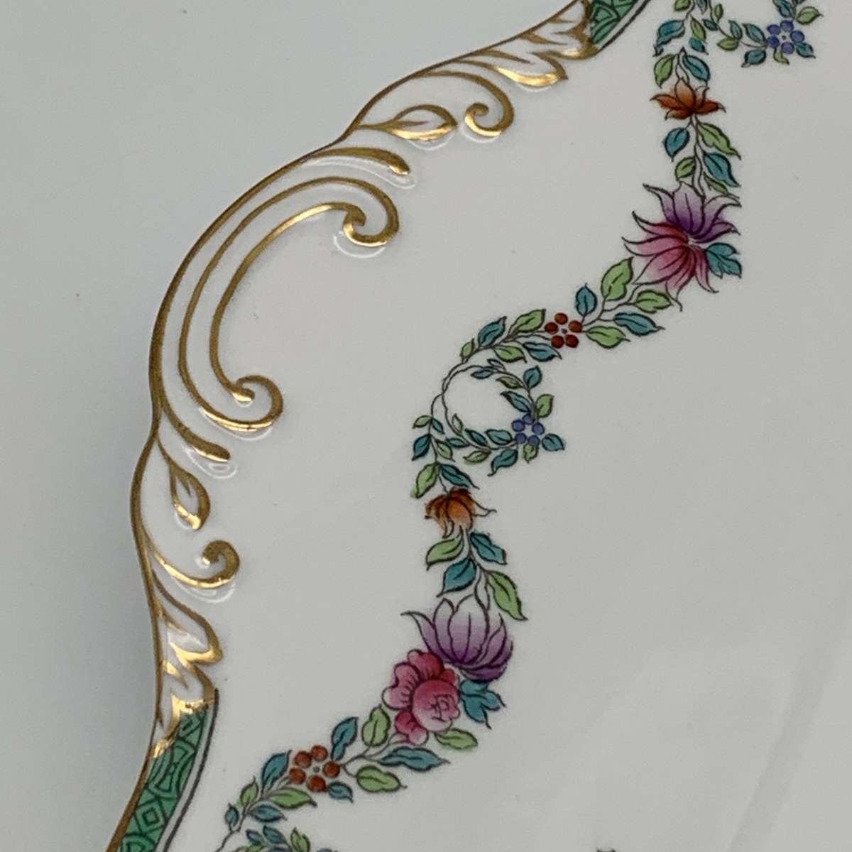 1940's Copeland Spode Cake Plate (Minerva Pattern)