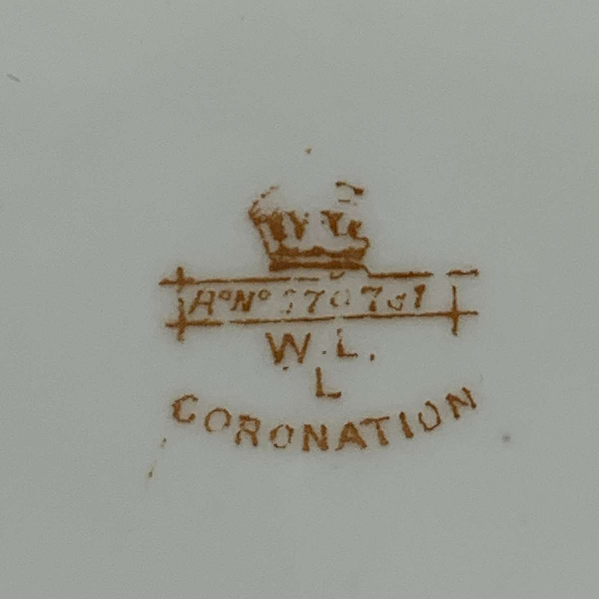 Antique 'Mary & George' Commemorative Plate (1911)