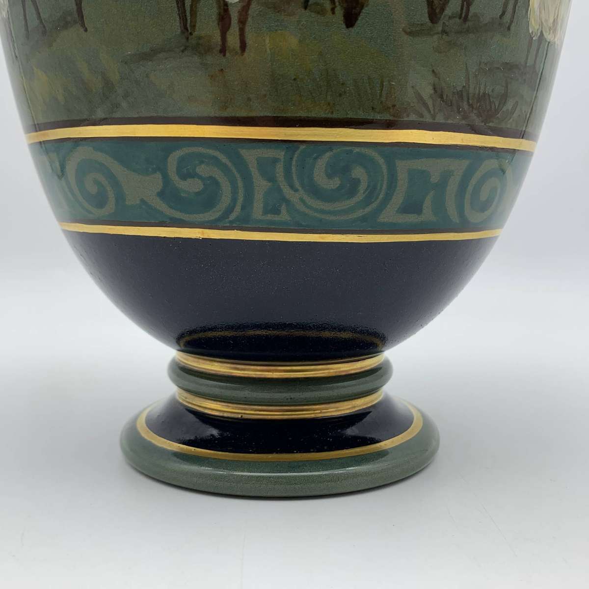 Doulton Lambeth 'Hannah Barlow' Faience Vase