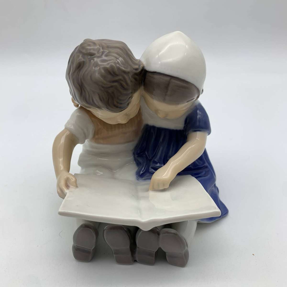 1950's Bing & Grondahl 'Children Reading' Figurine