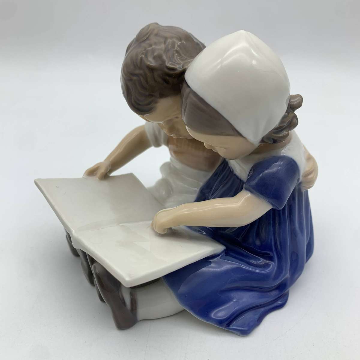 1950's Bing & Grondahl 'Children Reading' Figurine