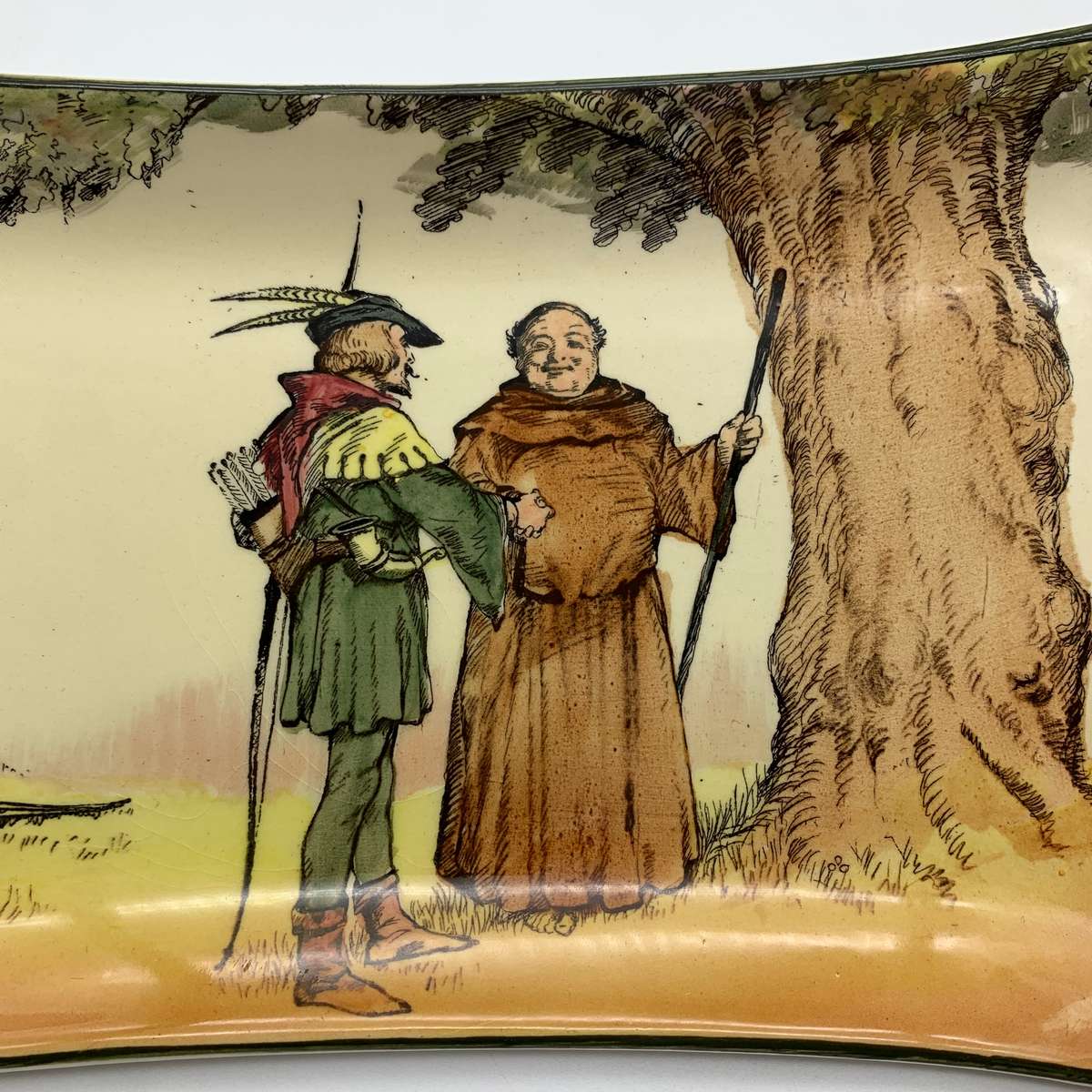 Royal Doulton 'Under the Greenwood Tree' Sandwich Tray (D6094)