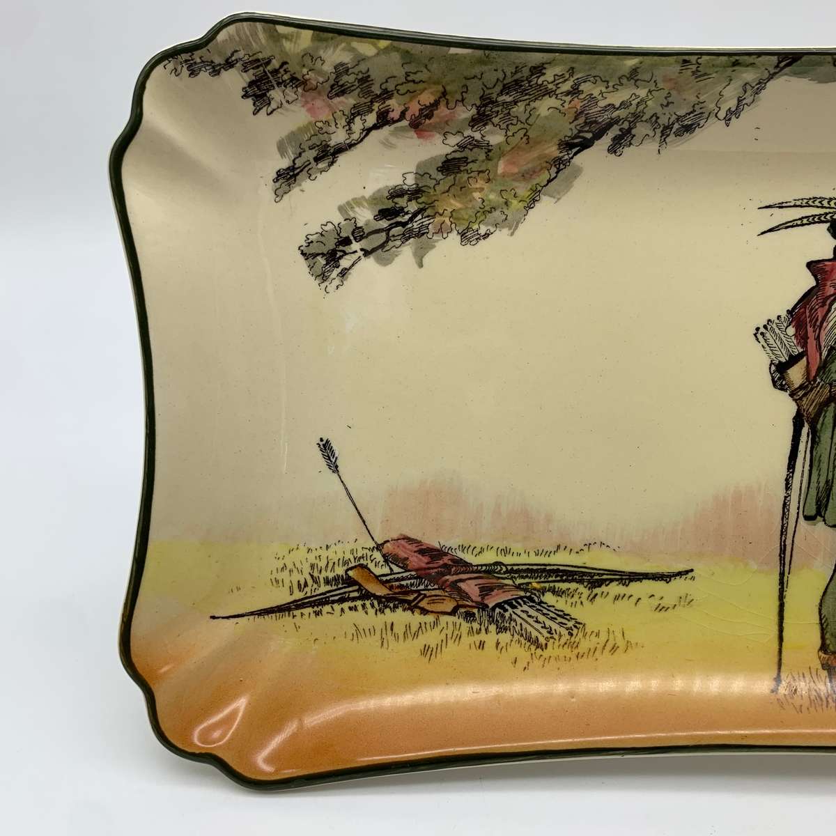 Royal Doulton 'Under the Greenwood Tree' Sandwich Tray (D6094)