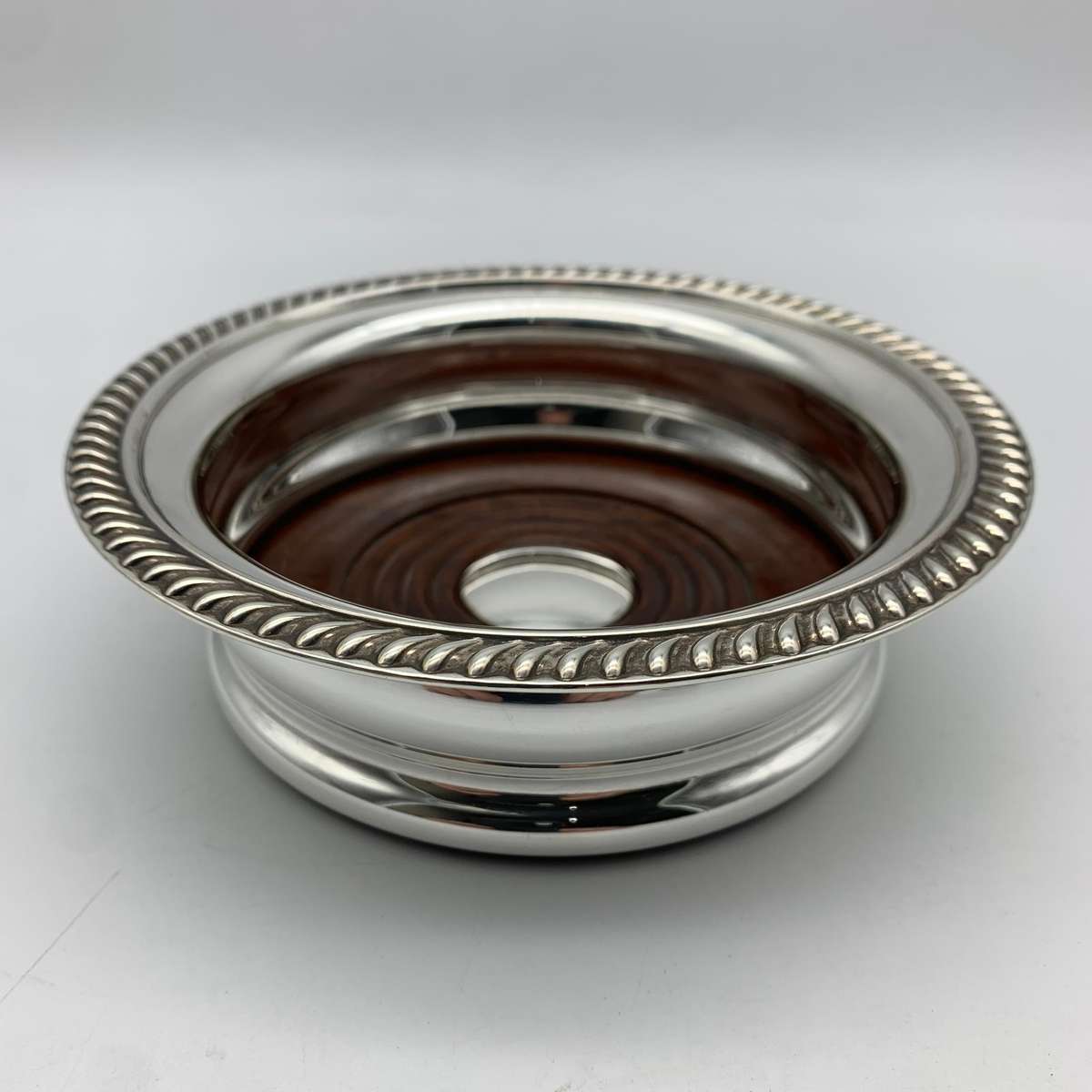 Quality Solid Silver Wine Coaster (241g)