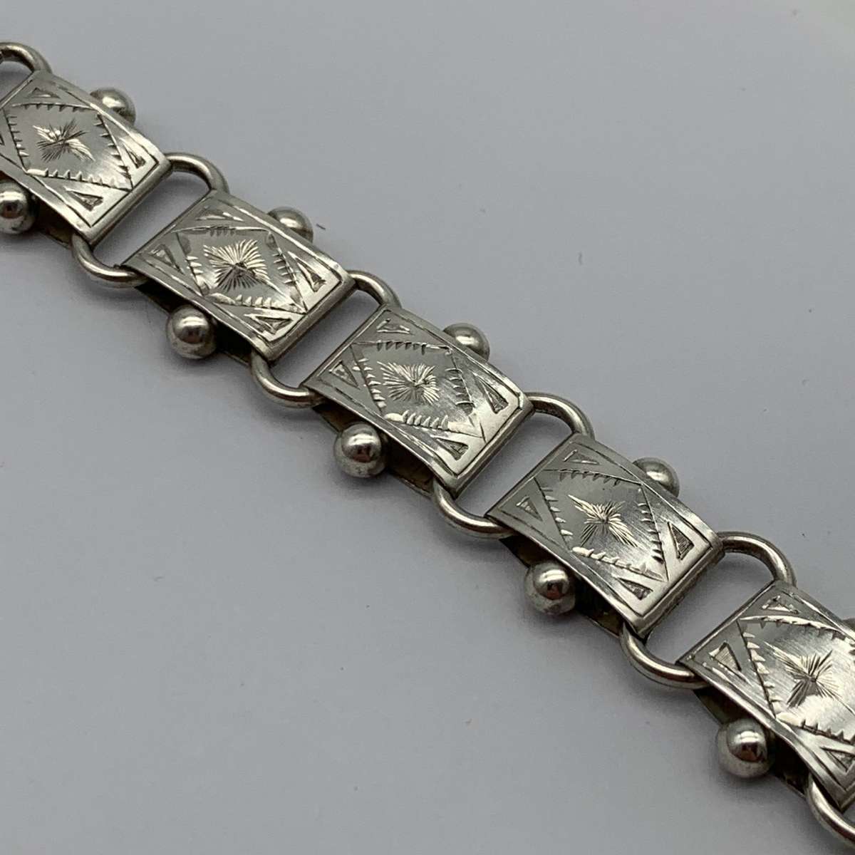 Antique Silver Collar Necklace