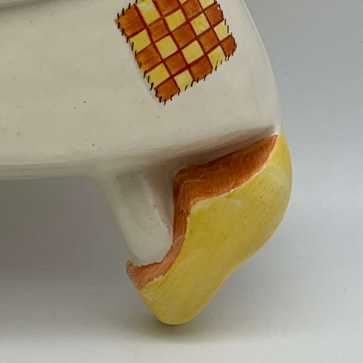 Art Deco Crown Devon Nursery Wall Plaque (Dutch Girl)