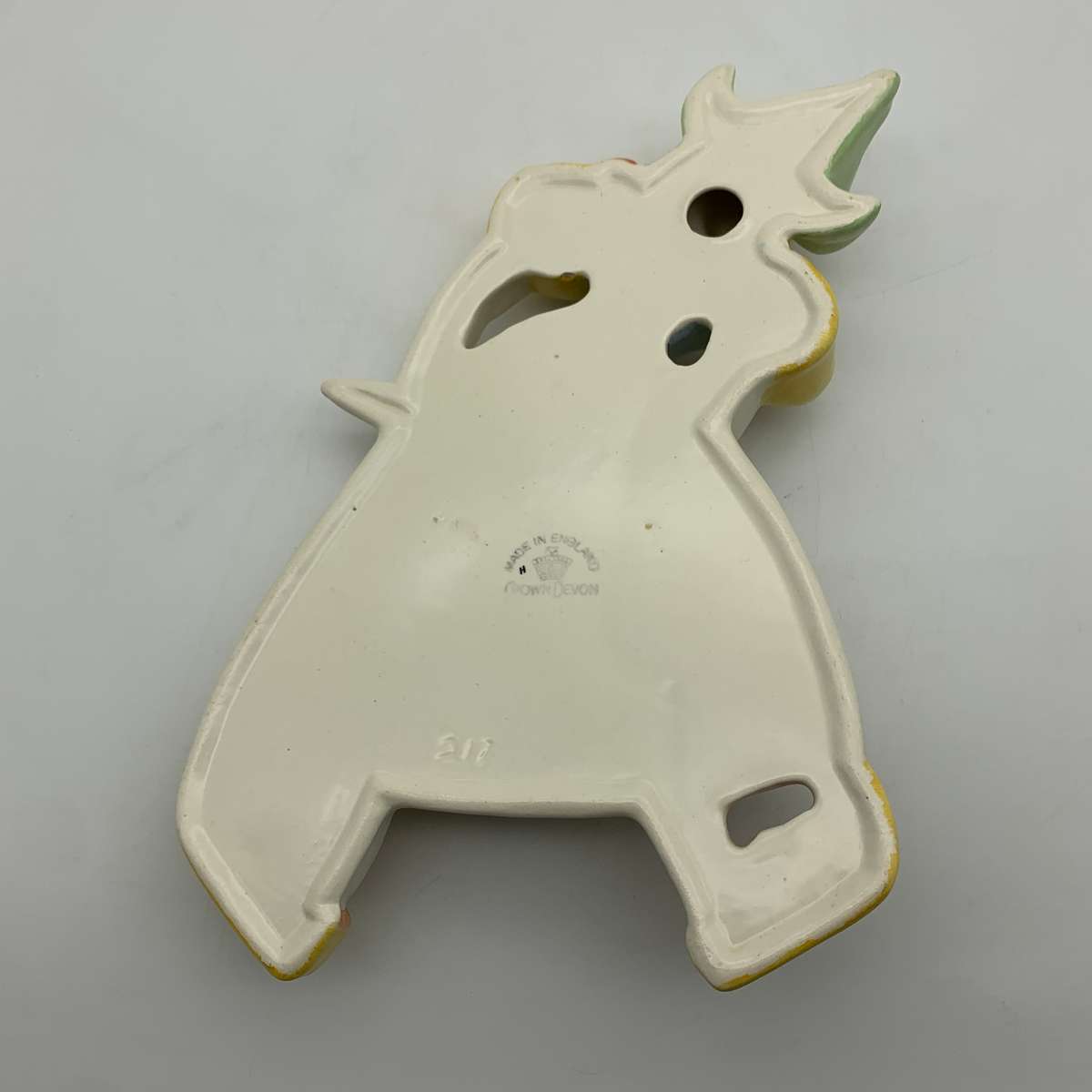 Art Deco Crown Devon Nursery Wall Plaque (Dutch Girl)