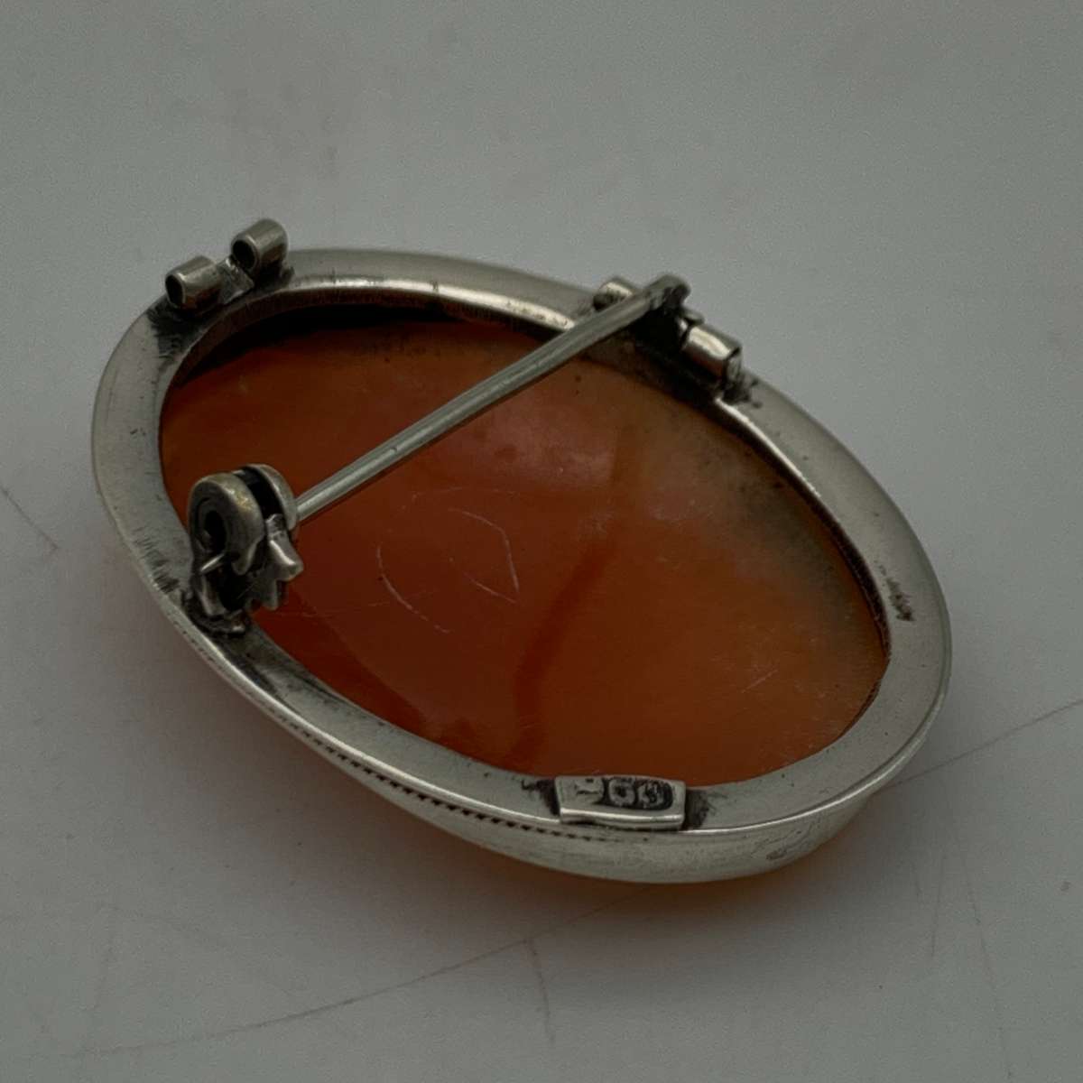 Vintage Silver Cameo Brooch (Three Graces)