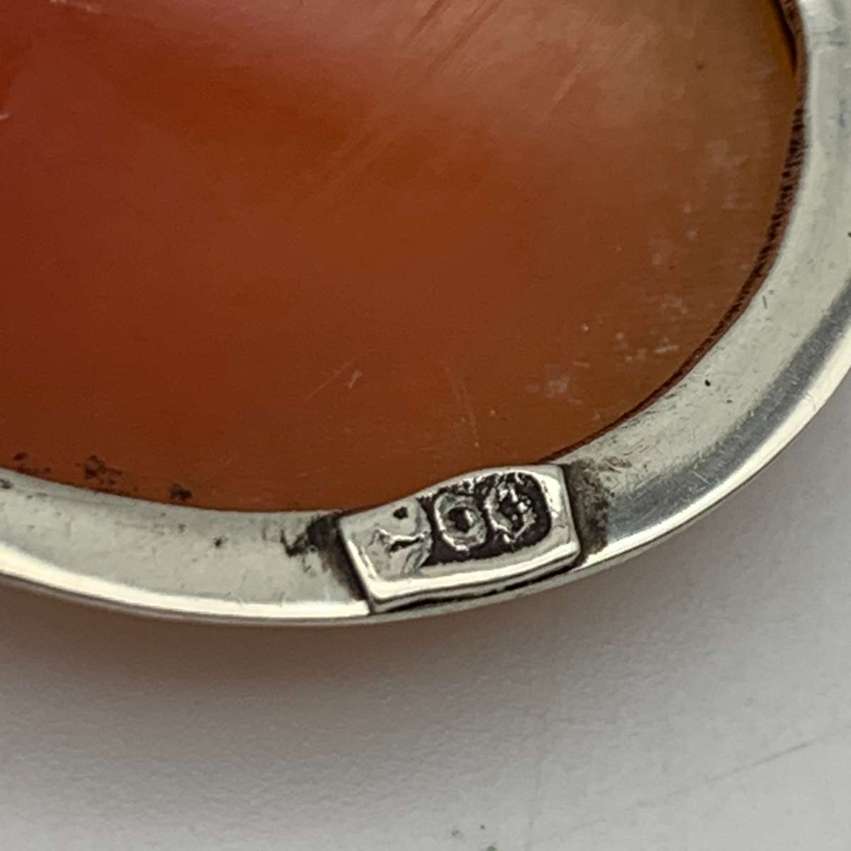 Vintage Silver Cameo Brooch (Three Graces)