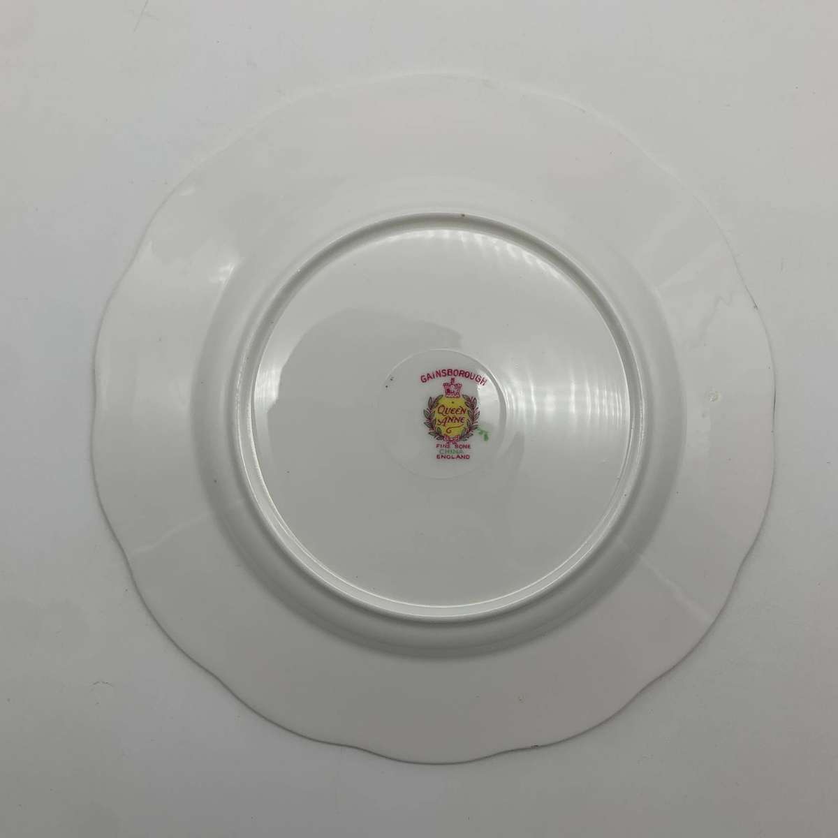 Vintage Queen Anne 'Gainsborough' China Tea Plate