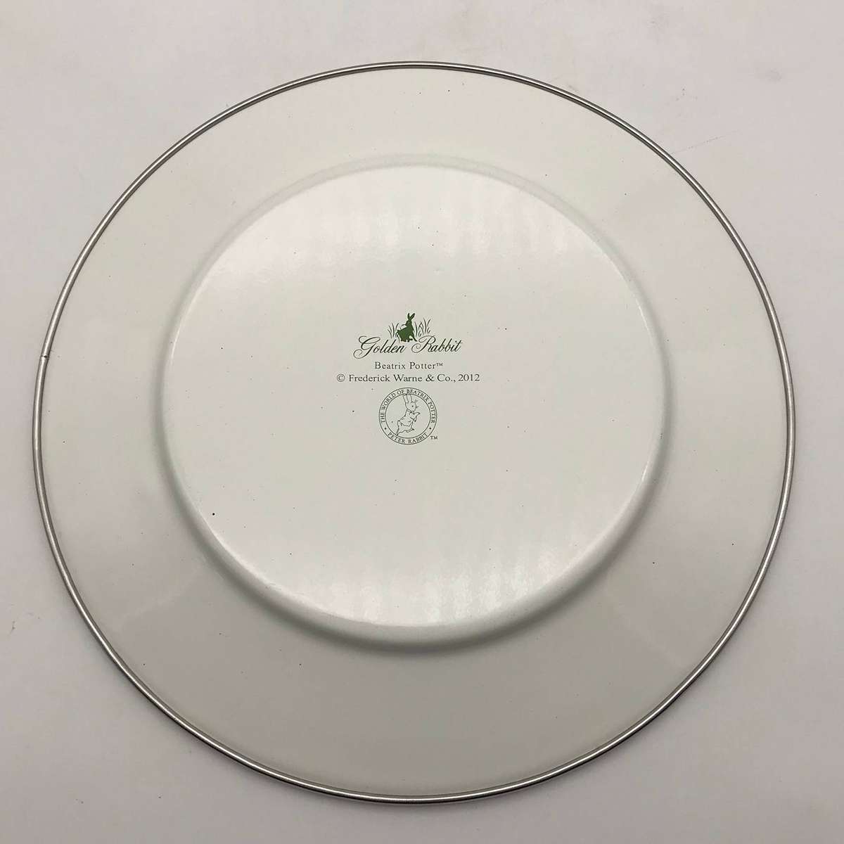Vintage 'Beatrix Potter' Enamelware Plate