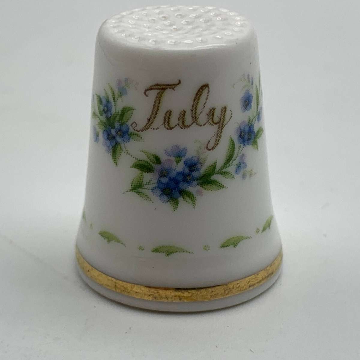 Royal Albert 'Flower of the Month' Thimble (July)