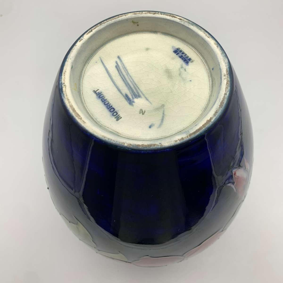 Very Large 1940/50's Moorcroft 'Clematis' Vase (Rare Shape)