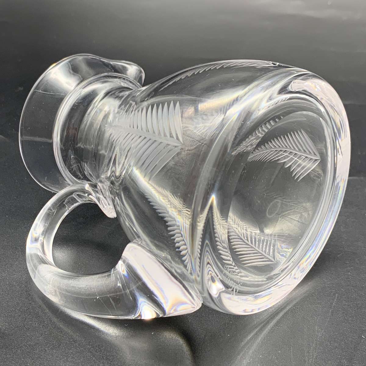 Small Lidded 'Stuart Crystal' Jug