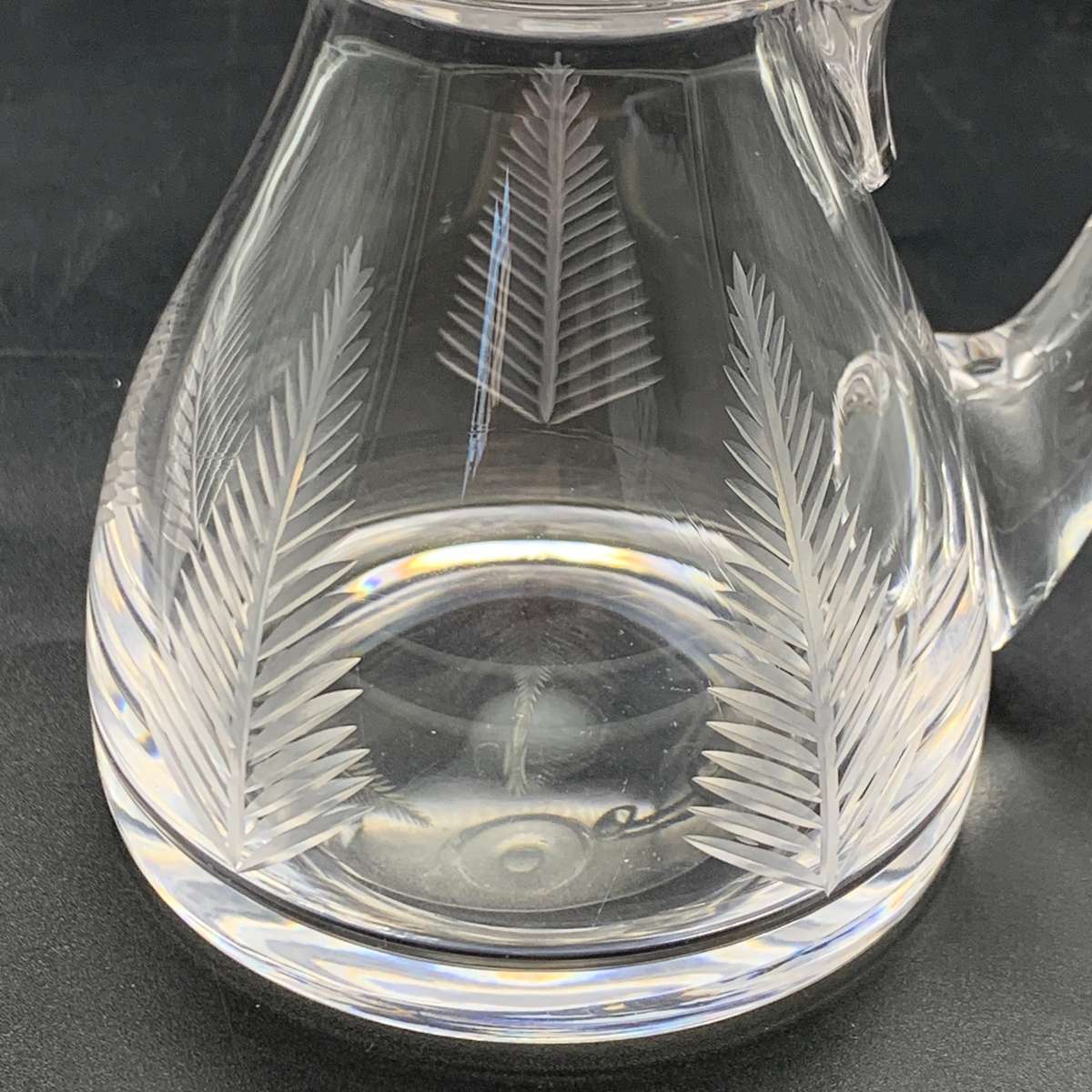 Small Lidded 'Stuart Crystal' Jug