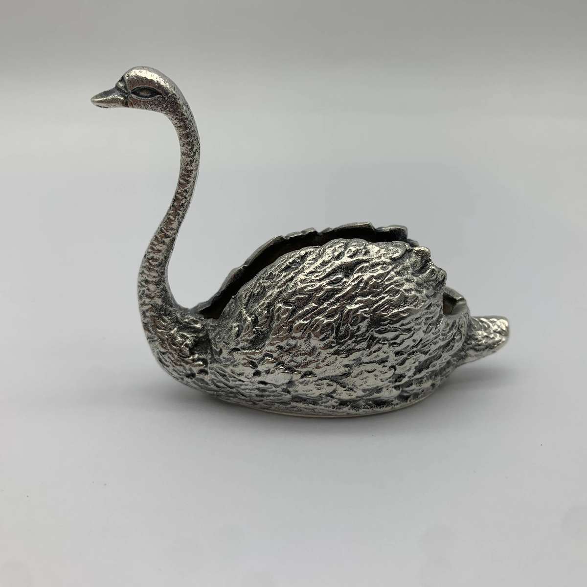 Charming Sterling Silver Swan Ornament (58,2g)