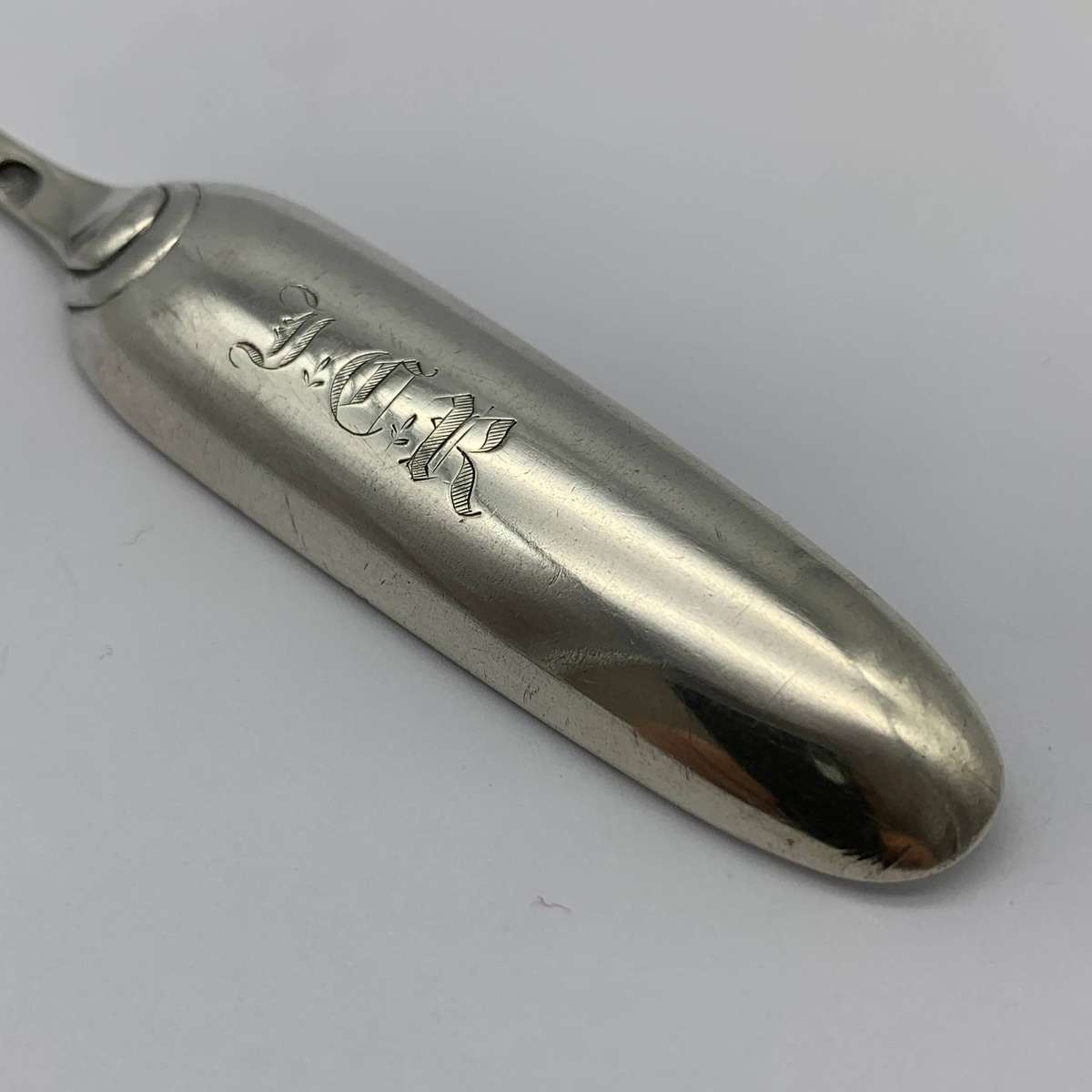 Rare 'George III' Silver Marrow Scoop/Spoon (1761)
