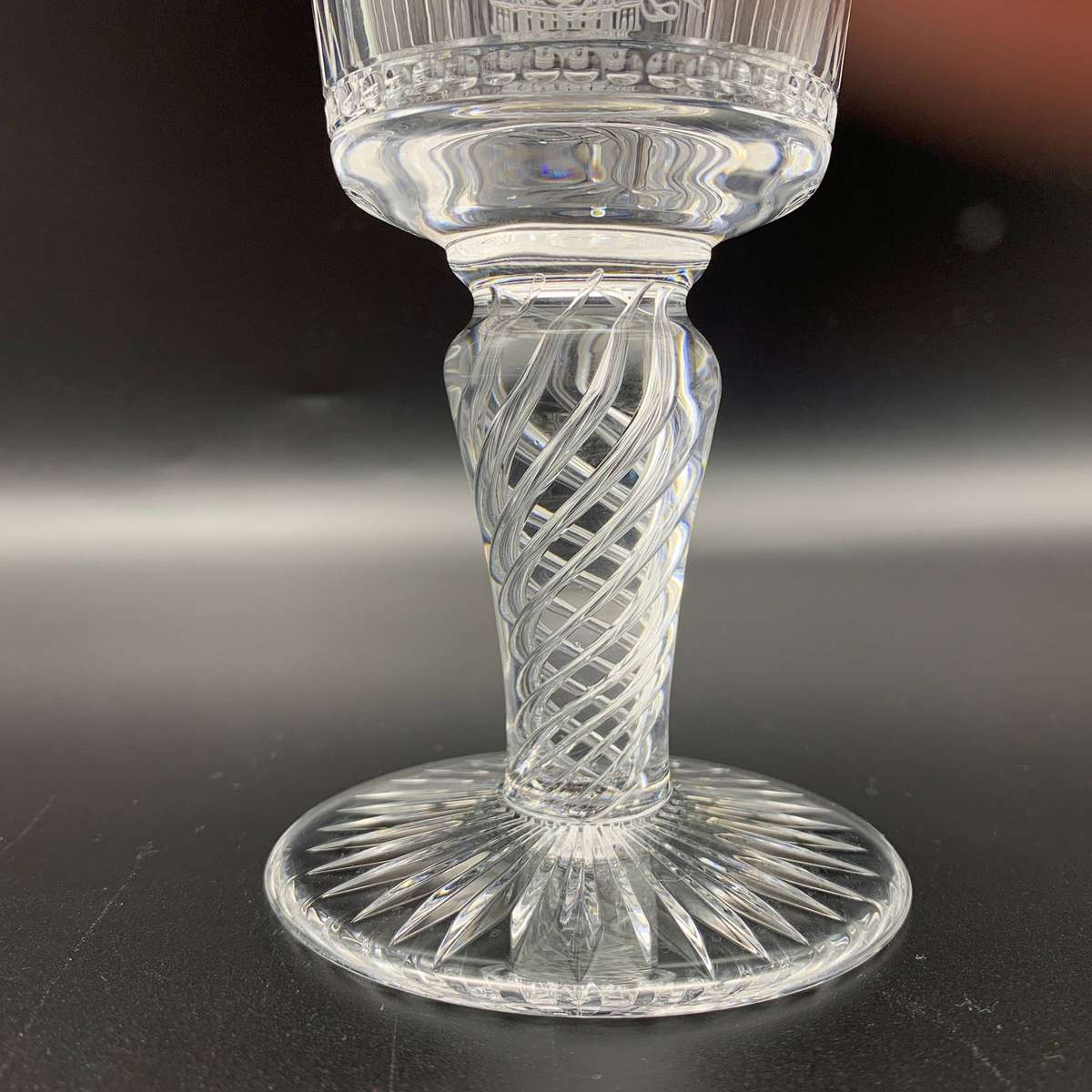 Superb Quality 'Margaret Thatcher' Crystal Goblet (Ltd Edition)