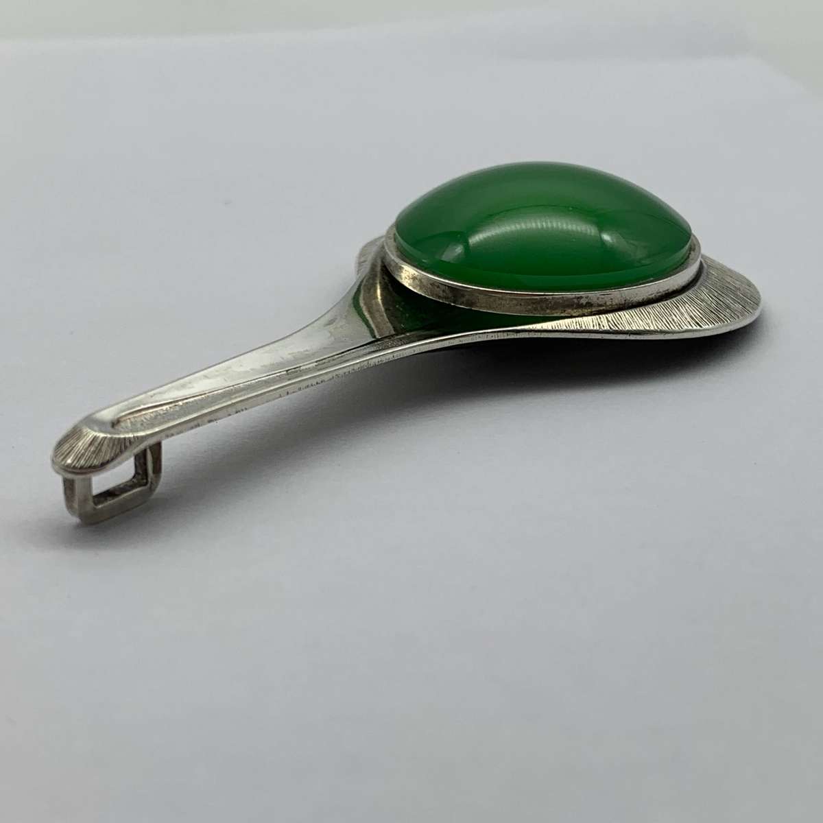 Large German Silver Modernist Pendant (Rodi & Wienerberger)
