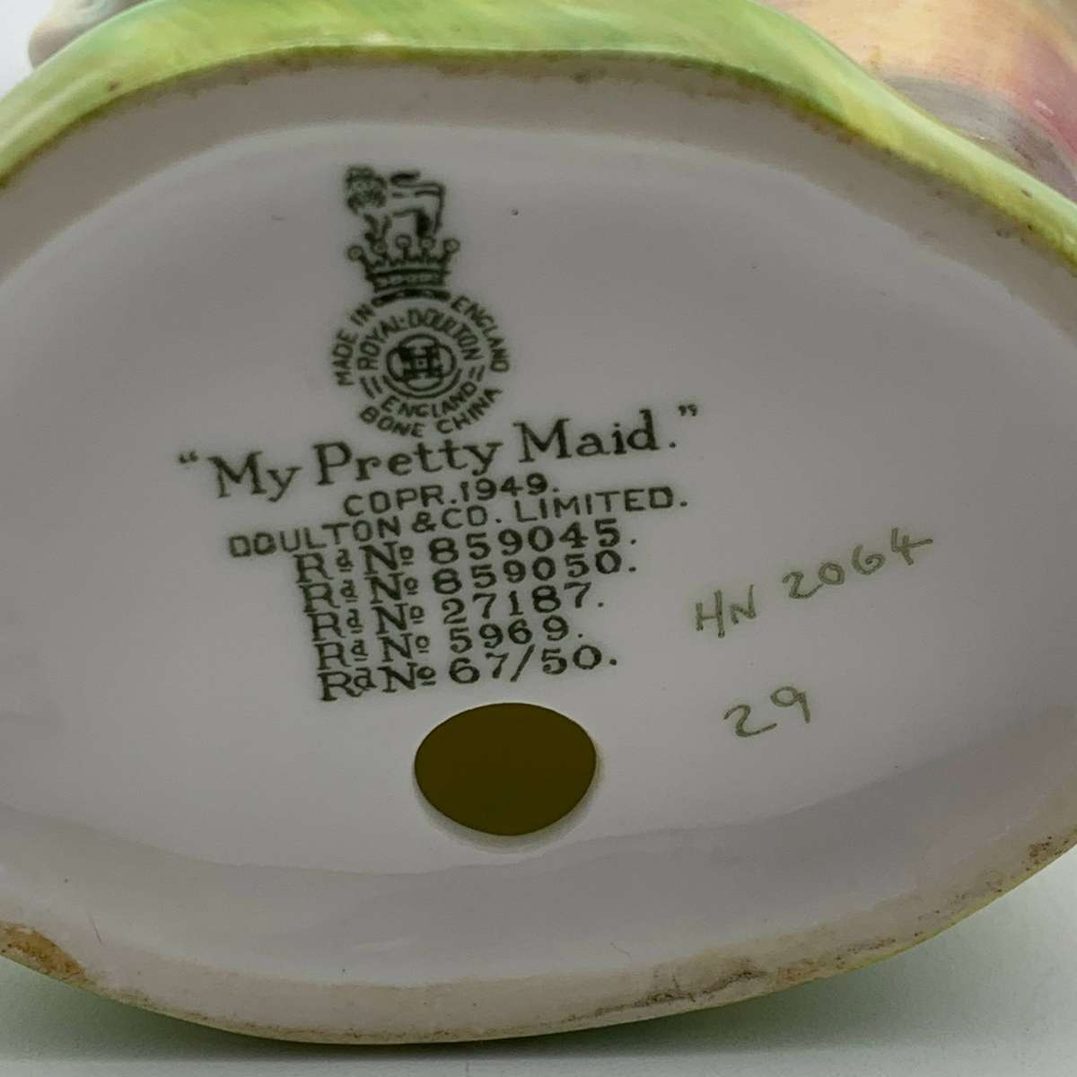 Scarce Royal Doulton 'My Pretty Maid' Figurine