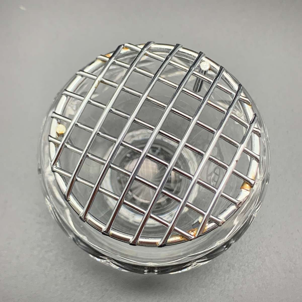 Small Vintage 'Rose Bud' Cut-Crystal Bowl